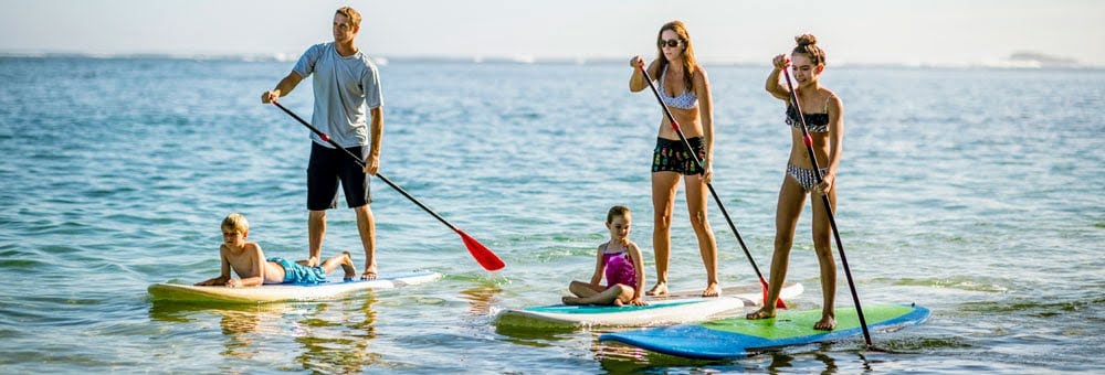 Stand up paddle board family image
