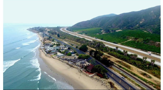 Aerial View Mondos beach